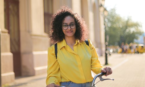 Fietser Overijssel